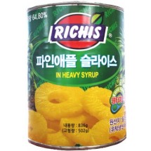 파인애플슬라이스836G/리치스