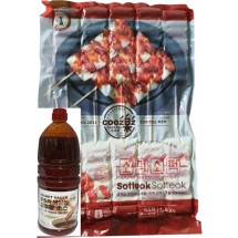 소떡소떡150g 1박스(80EA)+쿠즈락 맛있는고추장소스2kg(무료배송)